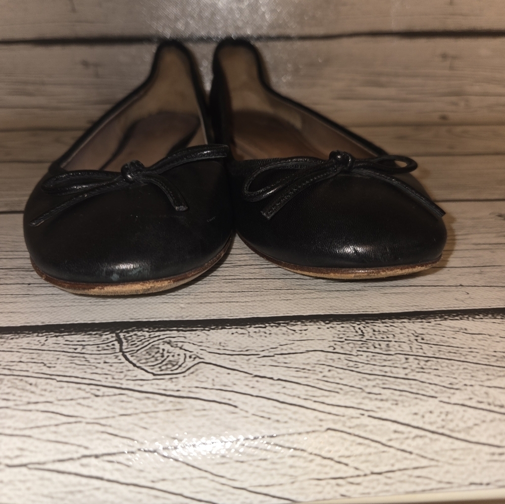 CELINE Paris Black Leather Ballet Flats | Made in Italy | Women’s EU 36 - Picture 10 of 14